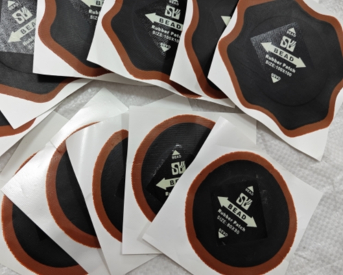 80 X 80mm Vulcanizing Cold Patch For Bias tyre