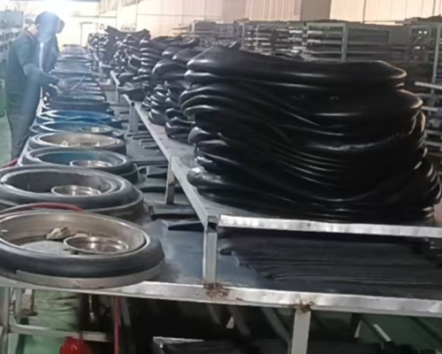 Butyl Rubber Tube 4.10-17 Tr4  For Motorcycle Tyre