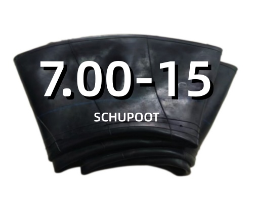 Solid Butyl 7.00-15 Passenger Car Tire Inner Tube TR75A Valve