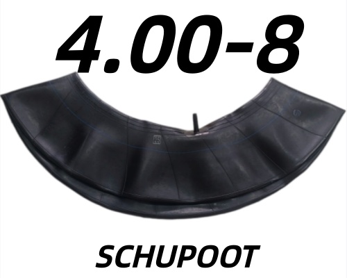 Tough Butyl 4.00-8 Industrial Forklift Tire Inner Tube With TR13 Valve