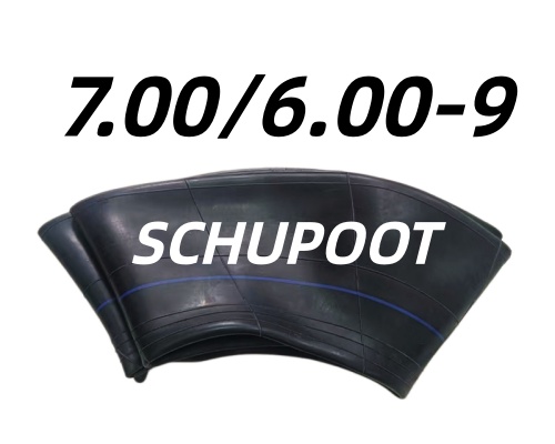 Tough Butyl 7.00/6.00-9 Industrial Forklift Tire Inner Tube With TR45A Valve