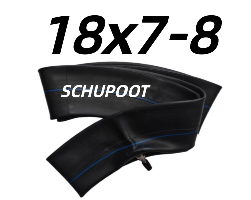 Heavy Butyl 18x7-8 Industrial Forklift Tire Inner Tube With TR75A Valve