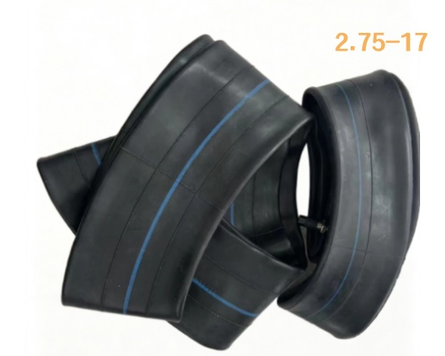 Universal Fit 2.75-17 Inner Tube with TR4 Valve High Elasticity Motorcycle Tyre Tubes for Underbone